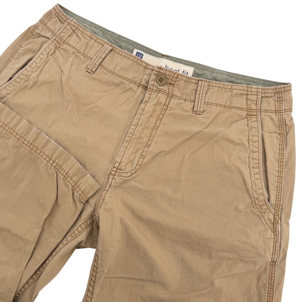 Vintage Gap Boot Fit Pants Mens 33x31 (Tag 33x32) Brown Cotton Streetwear Grunge